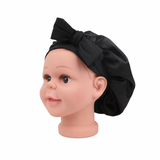 Black Faithful Lee Children's Bonnet